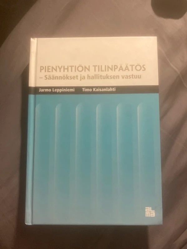 Pienyhtiön tilinpäätös - säännökset ja hallituksen vastuu