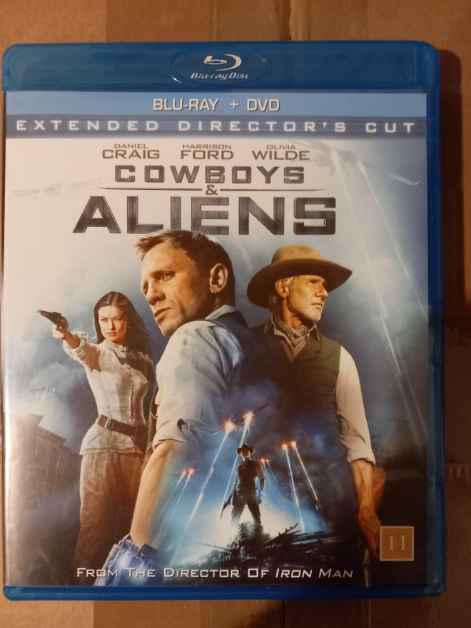 Cowboys vs Aliens Nordic Blu-ray