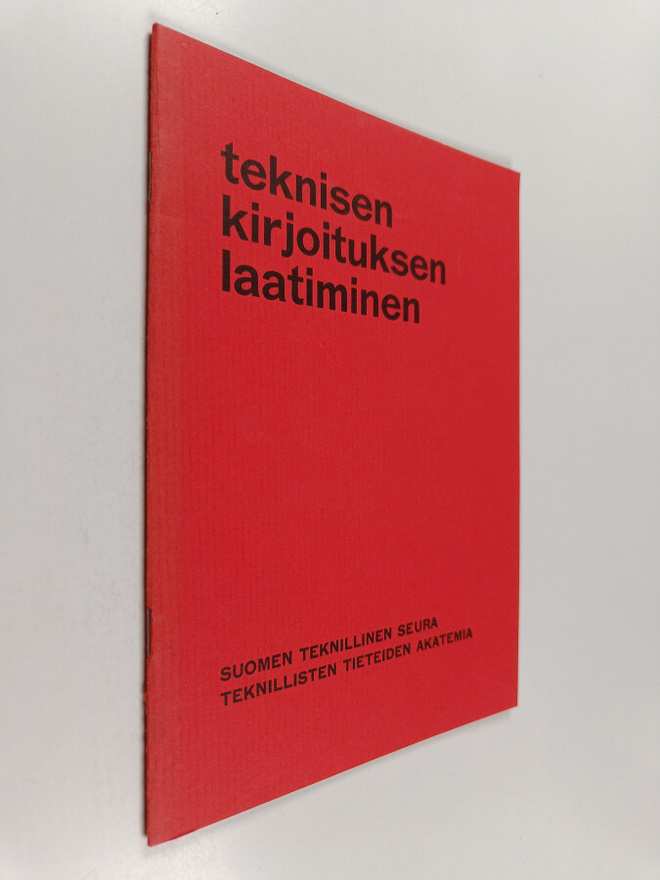 Teknisen kirjoituksen laatiminen