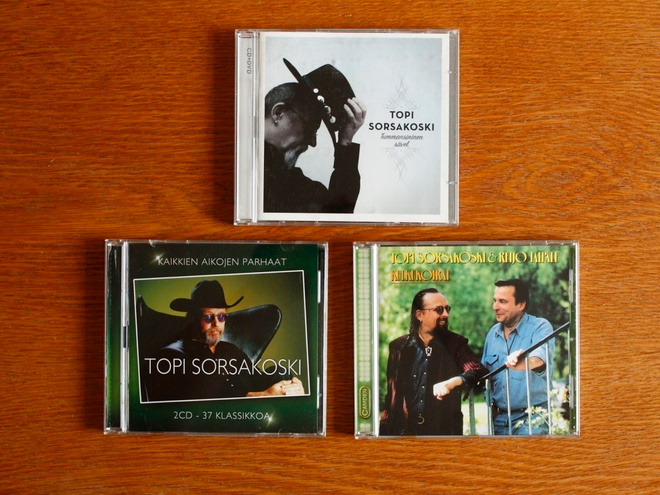 Topi Sorsakoski CD-albumipaketti mm. 37 klassikkoa + DVD