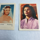 Hellas Jenkki keräilykortti Sophia Loren, 2 kpl - pikkukuva 1