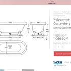 KYLPYAMME - GUSTAVSBERG.  (tassuamme, valkoinen) - pikkukuva 5
