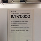 Sony ICF-7600D, moniaaltoradio - pikkukuva 5