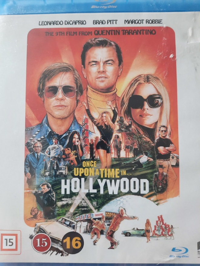 ONCE UPON A TIME  IN HOLLYWOOD  BLU-RAY UUSI