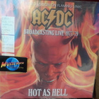 AC/DC - HOT AS HELL - FLAME colored VINYL UUSI LP+ - pikkukuva 1