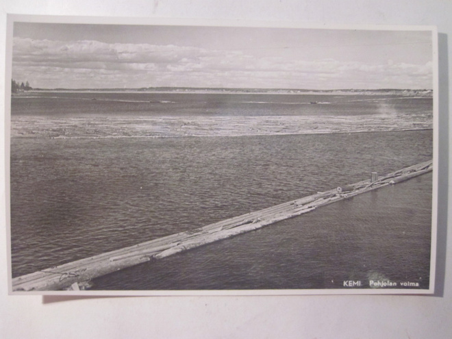 VANHA Postikortti Kemi 1950-l Alkup.Mallikappale
