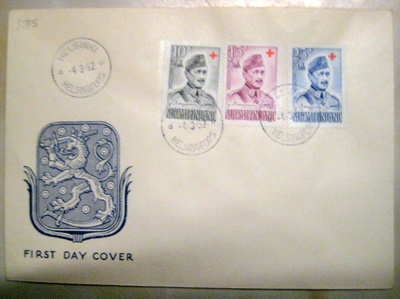 FDC-Mannerheim 4.3.1952  lape hinta 22.00e (103)