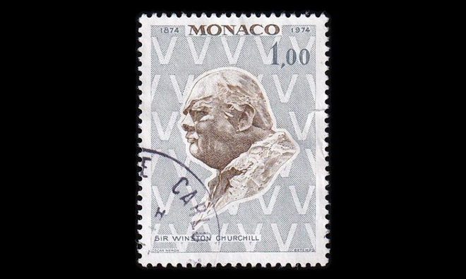 Monaco 1122 o Winston Churchill (1974)