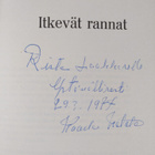 Kaarlo Isotalo : Itkevät rannat (signeerattu, tekijän omi... - pikkukuva 3