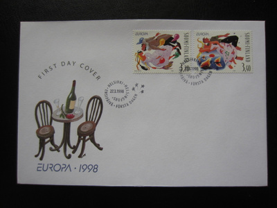 FDC 1998 Eurooppa-merkit