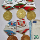 5 VANHAA CCCP Puna-Armeijan Mitalia - pikkukuva 2
