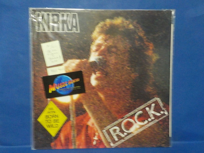 KIRKA - ROCK M-/M- FIN -86 1.PAINOS + SANA LIITE LP