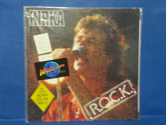 KIRKA - ROCK M-/M- FIN -89 1.PAINOS + SANA LIITE LP