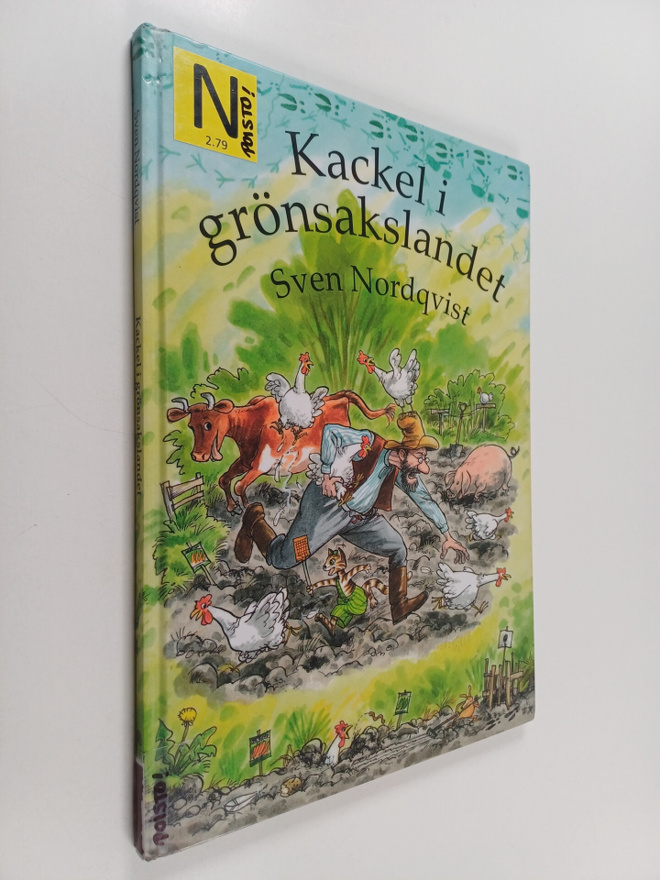 Sven Nordqvist : Kackel i grönsakslandet