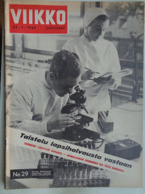 Viikkosanomat Nro 22/1954 (26.4)