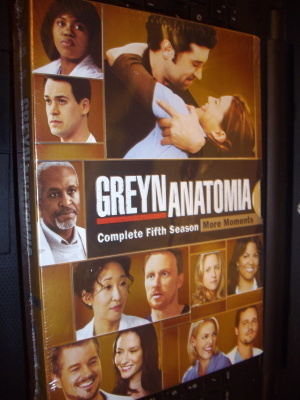 7DVD : Greyn Anatomia Tuotantokausi 5 (UUSI)
