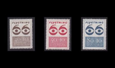 Tanska 445-7 ** Pakolaispäivä (1966)