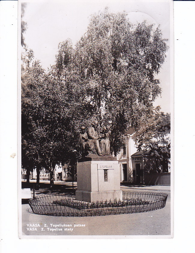 VANHA Valokuva Postikortti Vaasa 1951