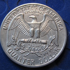 1/4 dollar 1972. USA. Replika - pikkukuva 2