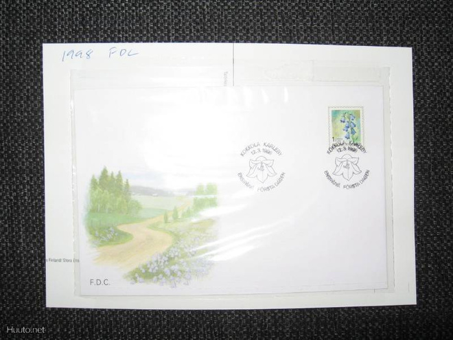 Suomi*Finland*FDC 12.3.1998 Yleismerkki