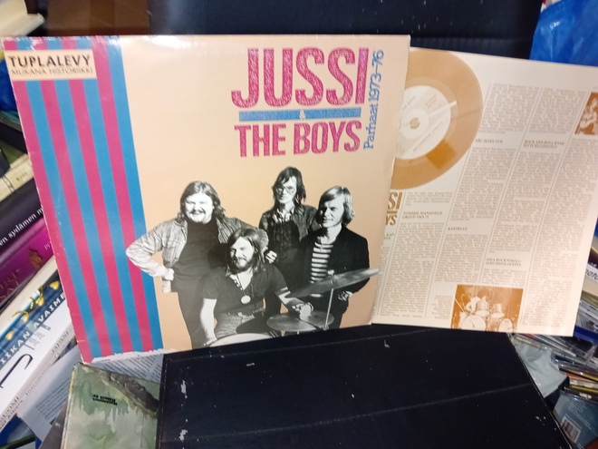 2LP Jussi & The Boys : Parhaat 1973-76 ( SIS POSTIKULU )