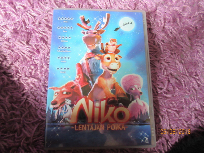 Niko Lentäjän Poika dvd.