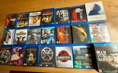 Sekalainen Blu-Ray -kokoelma