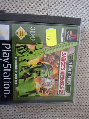 PS1 Army Men Sarges Heroes 2 CIB