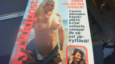 Nyrkkiposti 2/1972 Irwin Goodman (6s. artikkeli)