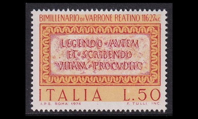 Italia 1463 ** Marcus Terentius Varro (1974)