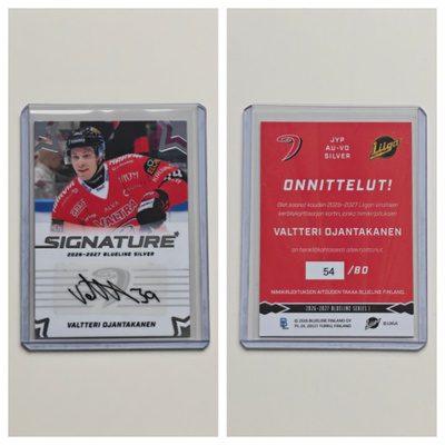 Valtteri Ojantakanen Silver Signature Blueline