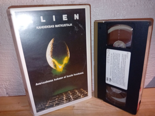 VHS Alien kahdeksas matkustaja  ( SIS POSTIKULU )