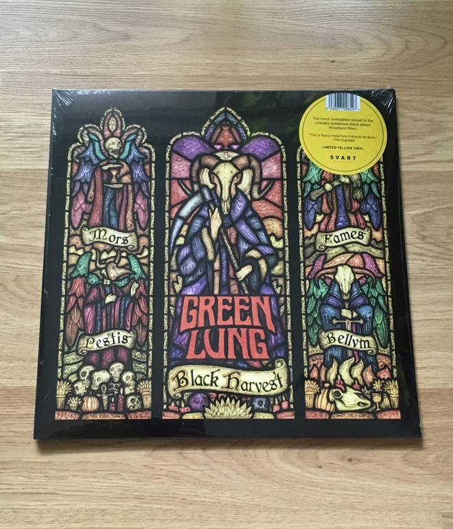 Green Lung - Black Harvest LP (Yellow Vinyl) UUSI