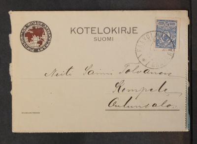 # 23578 # Kotelokirje Paavola > Kempele