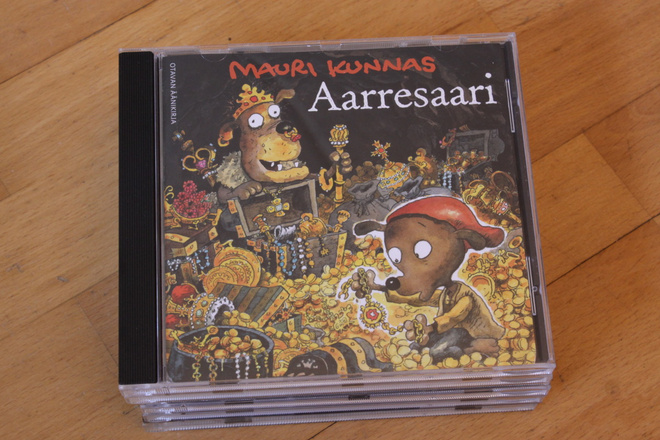 Mauri Kunnas Aarresaari Äänikrija CD