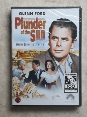 Auringonjumalan aarre, DVD. Glenn Ford. UUSI