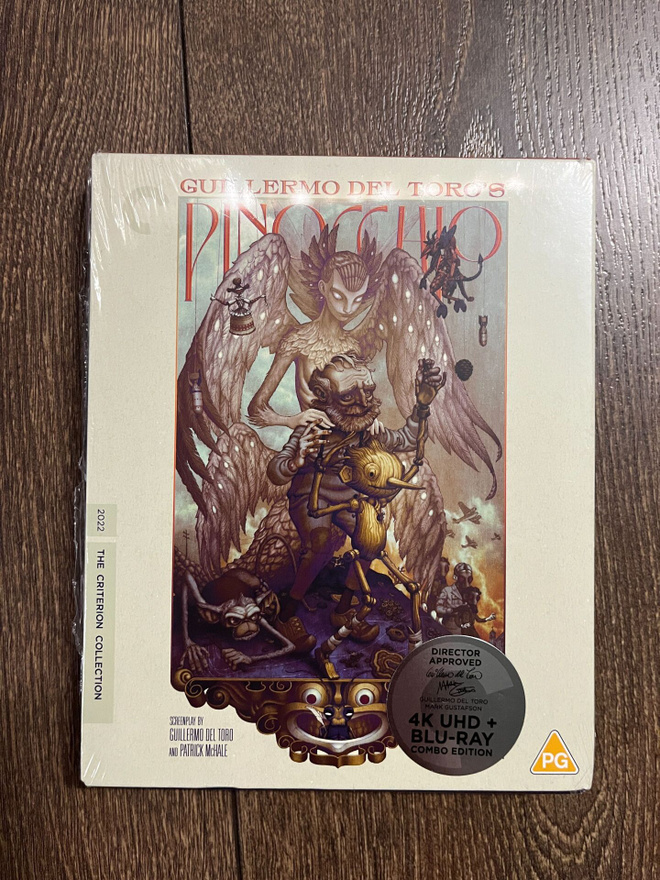 Guillermo Del Toro's Pinocchio (2022) - Criterion 4K UHD BD
