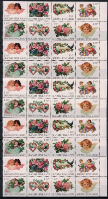 1997 Ystävyys, Kiiltokuvia, 5 postituoretta vihkolehtiä.