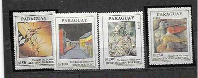 PARAGUAY 4 MERKKIÄ**