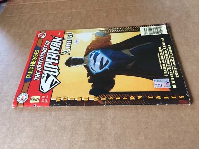 DC THE ADVENTURES OF SUPERMAN ANNUAL 9/1997 HYVÄ