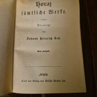 Horaz: Sämtliche Werke (v. 1890) - pikkukuva 3