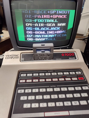 Philips Videopac moninpelikasetti