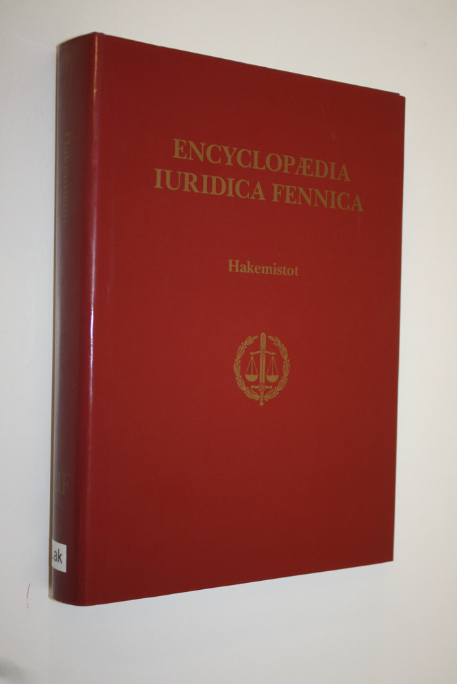 Heikki E. S. (toim.) Mattila : Encyclopaedia iuridica Fen...