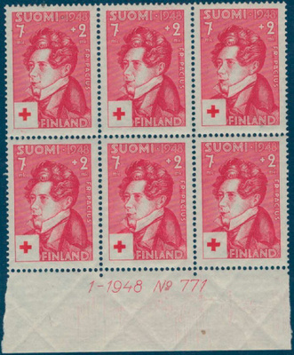 1948 PR 7mk nro-6lo ++