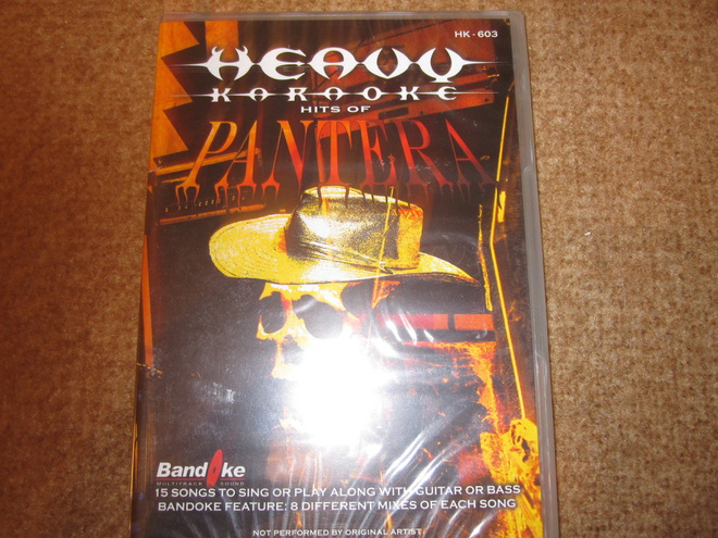 Heavy Karaoke Hits Of Pantera DVD UUSI, MUOVEISSA
