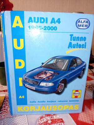 Korjausopas Audi A4 1995-2000 ( SIS POSTIKULU )