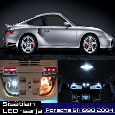 Porsche 911 (996) Sisätilan LED-sarja 13-osainen