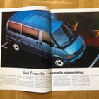 Esite Volkswagen Transporter & Caravelle T4 vuodelta 1991 VW - pikkukuva 2