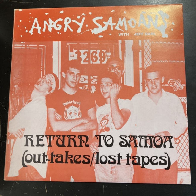 Angry Samoans - Return To Samoa (Out-takes/Lost Tapes) LP