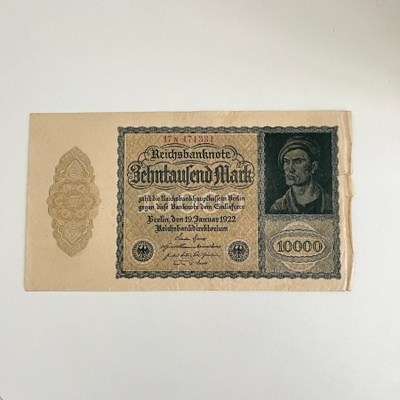 Saksa - 10000 mark 1922